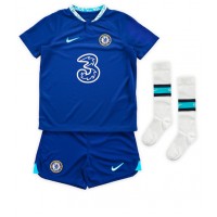 Chelsea Christian Pulisic #10 Fußballbekleidung Heimtrikot Kinder 2022-23 Kurzarm (+ kurze hosen)